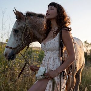 Christy Dawn Floral Cream Dress